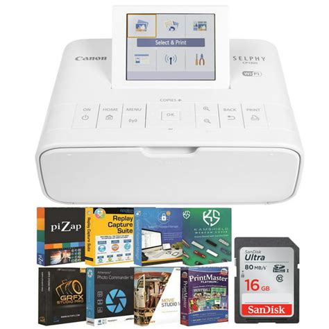 Canon Selphy Cp1300 Compact Photo Printer White Walmart Ca