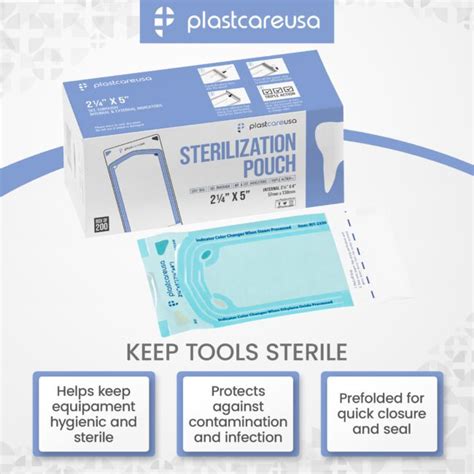 Self Sealing Sterilization Pouches Plastcare Usa