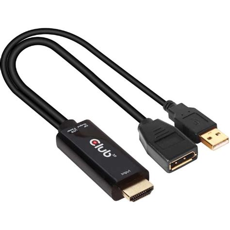 Hdmi To Displayport 1.2 Active Adapter Which Transmits A – TeciSoft