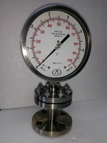 Diaphragm Sealed Pressure Gauges At Rs New Items In Mumbai Id