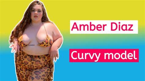 Amber Diaz American Curvy Plus Sized Model Fashion Blogger