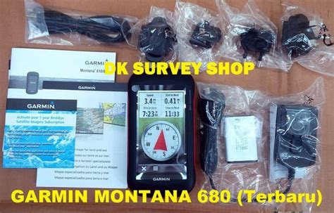 Jual GPS GARMIN MONTANA 680 GPS MONTANA 680 Map Indonesia Versi