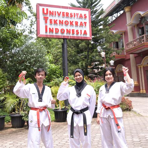 Aseans Best Private University Taekwondo Athlete Universitas Teknokrat