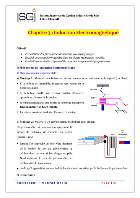 Solution Chapitre Induction Lectromagn Tique Studypool