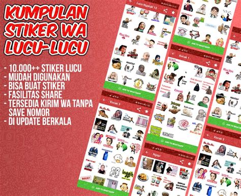 Kumpulan Stiker Lucu Meme Stic for Android - Download