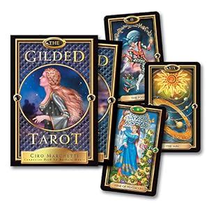 The Gilded Tarot Book And Tarot Deck Set Barbara Moore Ciro