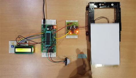 Automatic Door Opening System Using Microcontroller Electronicshub