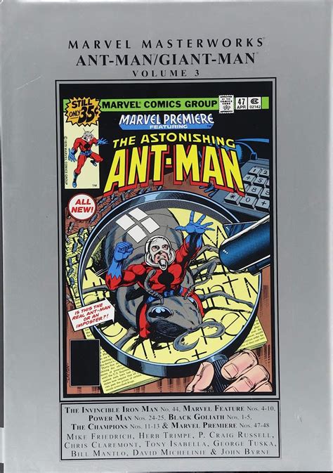 Marvel Masterworks Ant Man Giant Man 3 Friedrich Mike Claremont