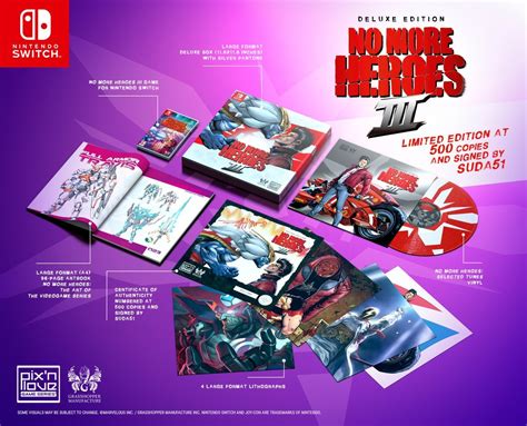 No More Heroes Iii Now Has A Collector S Edition And Deluxe Edition Nintendo Life