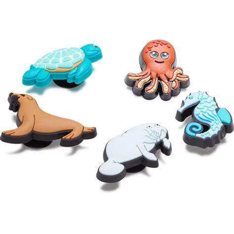 Jibbitz Unisex Sea Creatures 5 Pack Animales Crocs Colombia