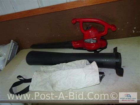 Toro Blower Vac, Model 51599, - Elsenpeter Auctions & Real Estate, Inc. dba Post-A-Bid.Com