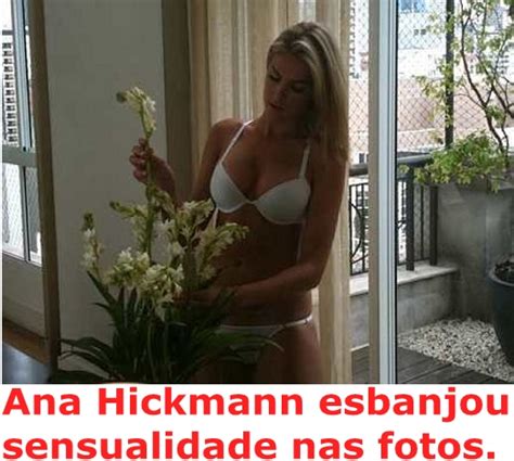 Innaldo Sardinha Ana Hickmann Posa De Lingerie Para Campanha