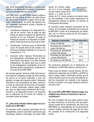 Más preguntas y respuestas sobre actores económicos PDF