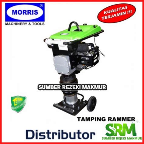 Jual Mesin Stemper Kuda Pemadat Aspal MORRIS MRM 80C Tamping Rammer