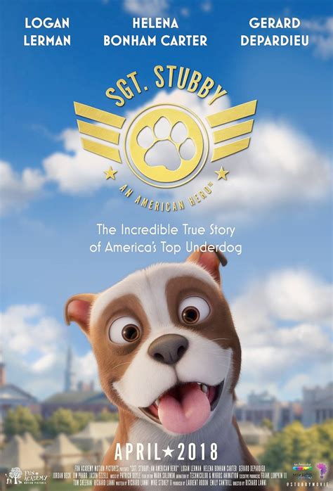 Sgt. Stubby: An American Hero (2018) Pictures, Trailer, Reviews, News, DVD and Soundtrack