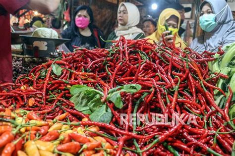 Harga Cabai Merah Di Lampung Bertahan Rp 50 Ribu Per Kg Republika Online