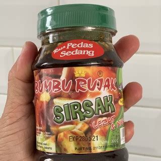 Jual Bumbu Rujak Buah Sirsak Terasi Khas Binjai Berbagai Rasa Halal