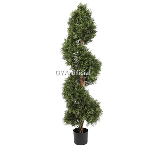 Cm Height Artificial Cypress Spiral Tree Dyartificial