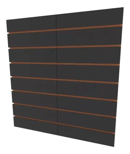 Placa Mdf Canaletado Painel Mdf Loja Preto X Frete Gr Tis