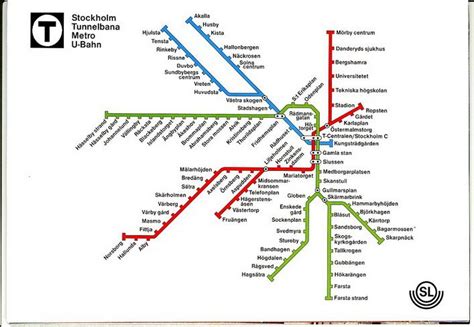 tunnelbana stockholm | Stockholms tunnelbana, Map, Stockholm