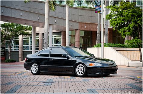 1995 Honda Civic Coupe Black