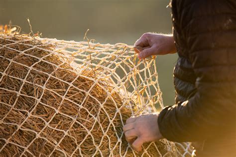 Heavy Gauge Round Bale Hay Net - Heavy Duty|Texas Haynet