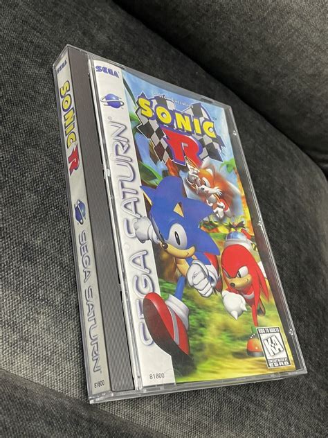 Sonic R Sega Saturn 1997 Complete In Box From Personal Collection