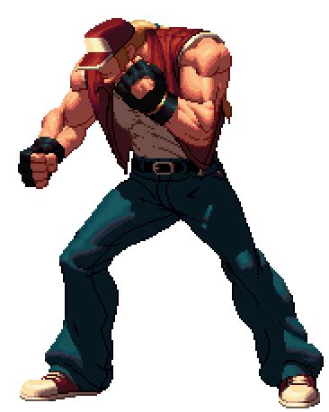 Terry Bogard Sprite Animation From The King Of Fighters XIII KOF