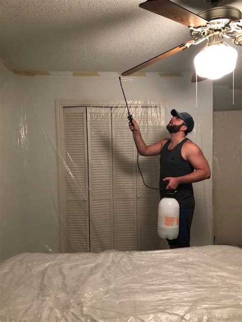 Removing Popcorn Ceilings Diy Shelly Lighting