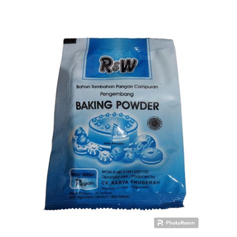 Jual Baking Powder R W Baking Sachet 15gr Rajawali Shopee Indonesia