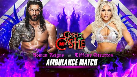 WWE 2K24 Roman Reigns Vs Tiffany Stratton Intergender Clash At