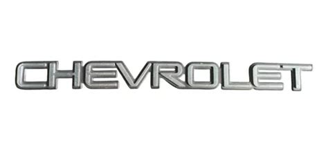 Emblema Letra Chevrolet Compuerta Luv Dmax Cheyenne Blazer MercadoLibre