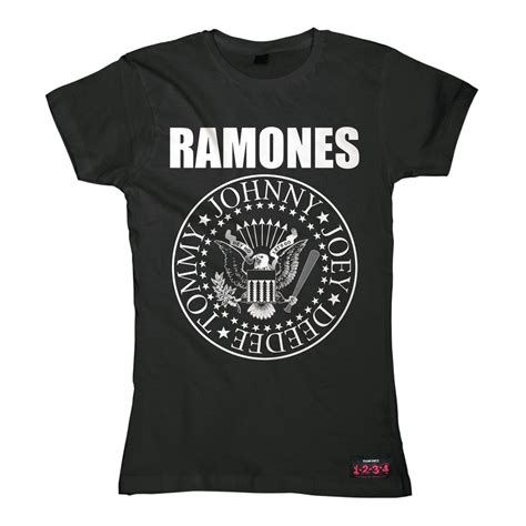 Ramones Girl T Shirt Seal Logo Bestellen