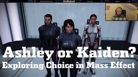 Ashley Or Kaiden Exploring Choice In Mass Effect Youtube