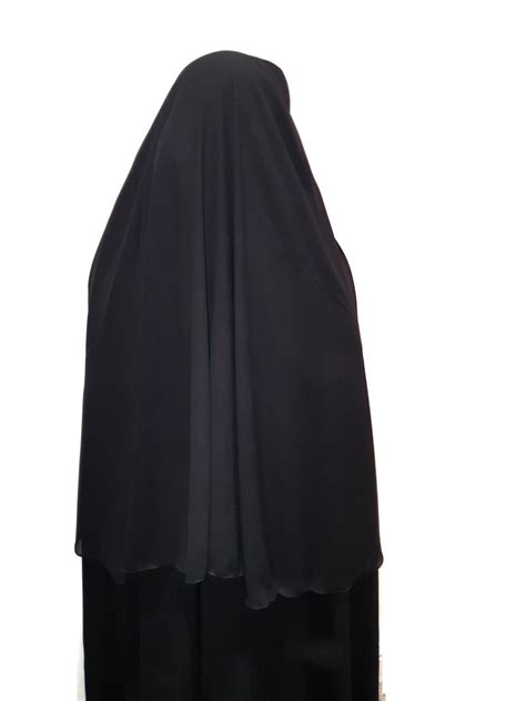 3 Long Layer 2in1 Khimar Niqab Ukht London