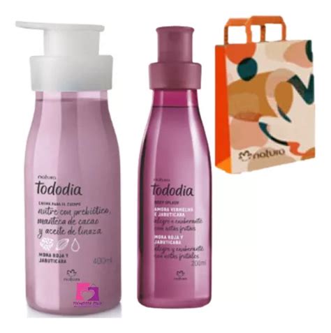 Kit Crema Corporal Body Splash Mora Roja Y Jabuticaba Cuotas Sin