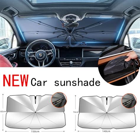 Car Sun Shade Protector Parasol Auto Front Window Sunshade Covers Car Sun Protector Interior