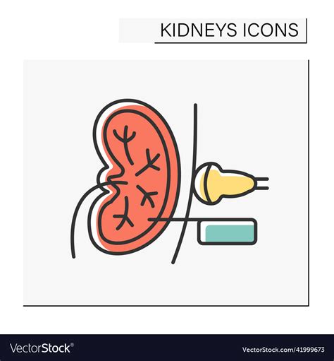 Biopsy Color Icon Royalty Free Vector Image Vectorstock