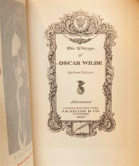 The Writings of Oscar Wilde Autograph Edition | Oscar Wilde | First edition