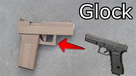 Como Hacer Una Glock De Carton Youtube