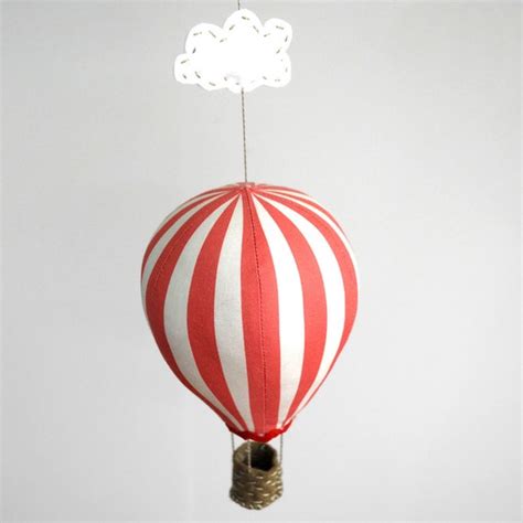 Hot Air Balloon Kit Red Stripe By CraftSchmaft On Etsy