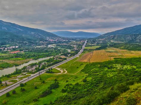 Aragvi River Valley, Georgia (colored version) by tahirlazim on DeviantArt