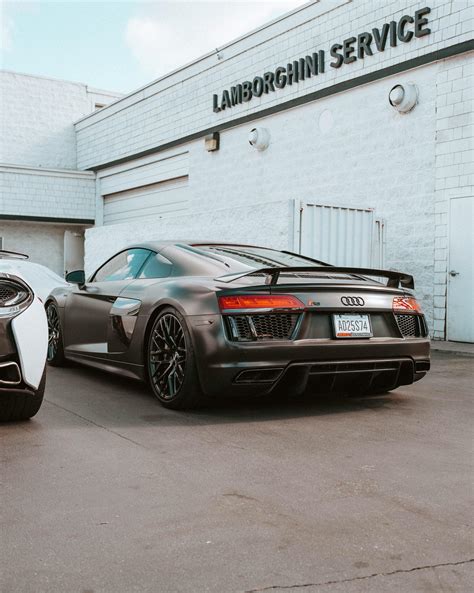 matte black r8 : r/carporn