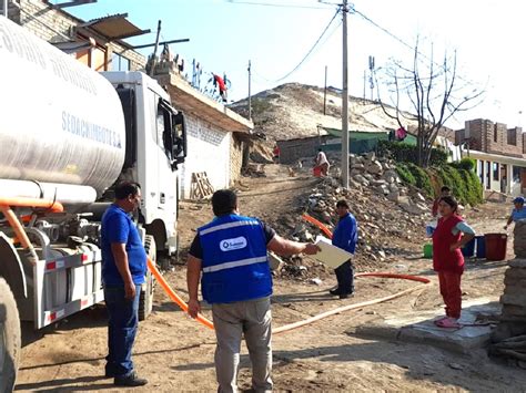 Monitorean abastecimiento de servicio de agua en La Libertad y Áncash