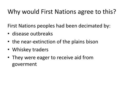 PPT - Numbered Treaties in Canada 1871-1921 PowerPoint Presentation ...