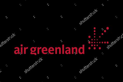 Air Greenland Logo Black Background Editorial Stock Photo - Stock Image ...