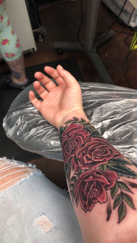 Rose Arm Forearm Tattoo Forearm Tattoos Tattoos Forearm Tattoo