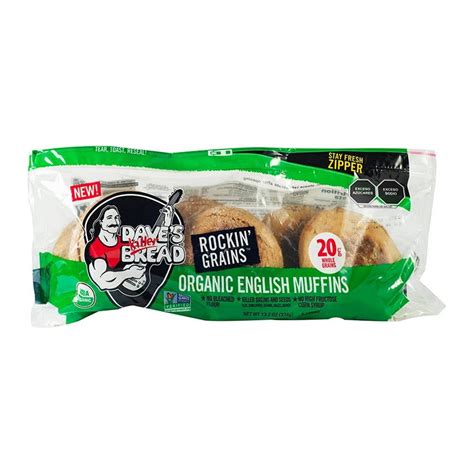 English Muffins Dave S Killer Bread Rockin Grains G Walmart