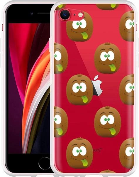 Cazy Hoesje Geschikt Voor IPhone SE 2020 Crazy Kiwi Bol