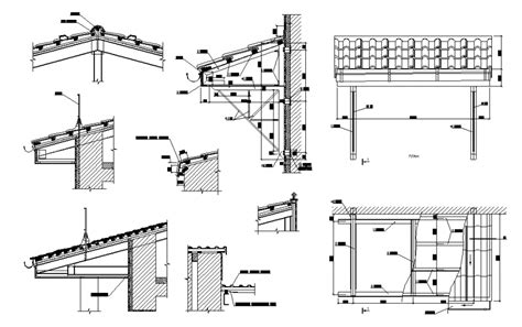 Section Of A Steel Roof Roof Detail Roof Tiles Roof Structure